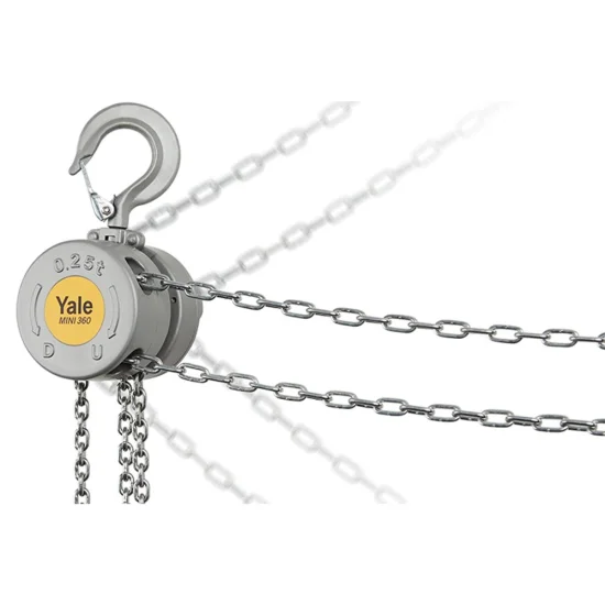 Верижна макара, модел Yale MINI 360, капацитет 250 – 500 кг